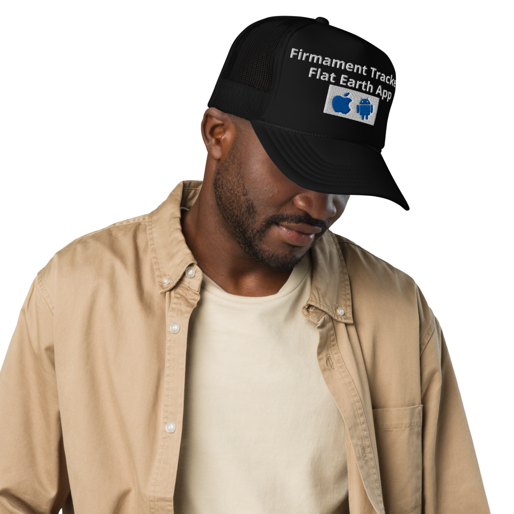 Firmament Trackers Flat Earth App Hat
