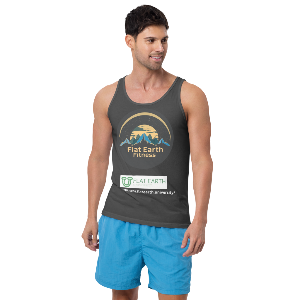 Flat Earth Fitness Men's Tank Top